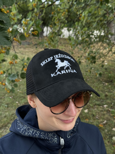 Czapka z daszkiem z logo Sklep Karina