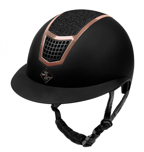 Kask Fair Play QUANTINUM ECLIPSE czarny black/ rosegold