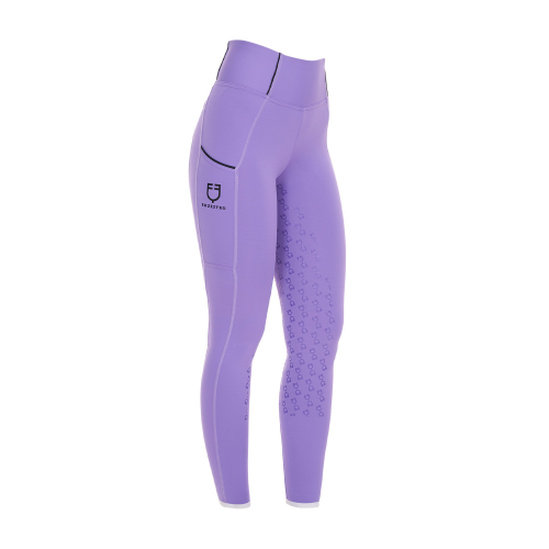 Equestro Legginsy Dziecięce Dhalia Purple