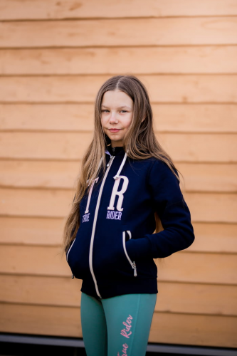 True Rider Bluza Rainy Days Granat z różem