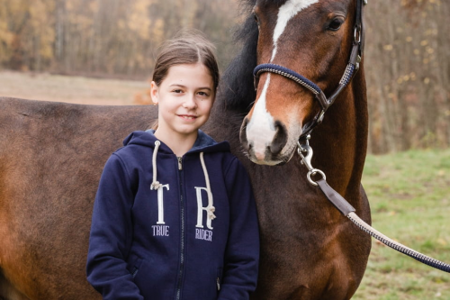 True Rider Bluza Rainy Days KIDS Granat