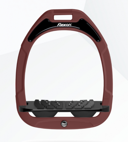 Flex-on strzemiona kompozytowe z wkładką antypoślizgową burgund