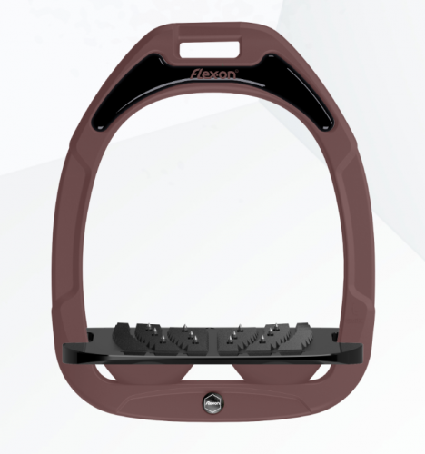 Flex-on strzemiona kompozytowe z wkładką antypoślizgową chocolate