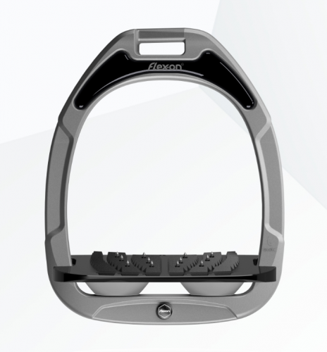 Flex-on strzemiona kompozytowe z wkładką antypoślizgową silver