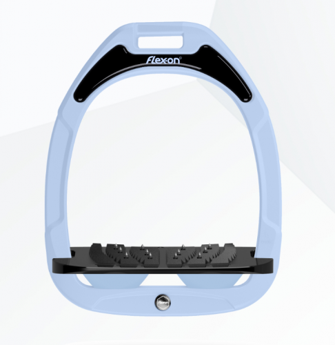 Flex-on strzemiona kompozytowe z wkładką antypoślizgową Glacier blue  Flex-on strzemiona kompozytowe z wkładką antypoślizgową Glacier blue