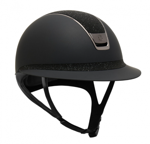 Samshield Kask Miss Shield Crystal fabric Swarovski top + Band black 2.0 Samshield Kask Miss Shield Crystal fabric Swarovski top + Band black 2.0